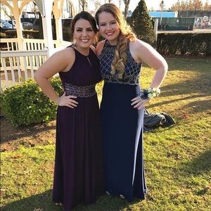 Estelle’s Navy prom dress